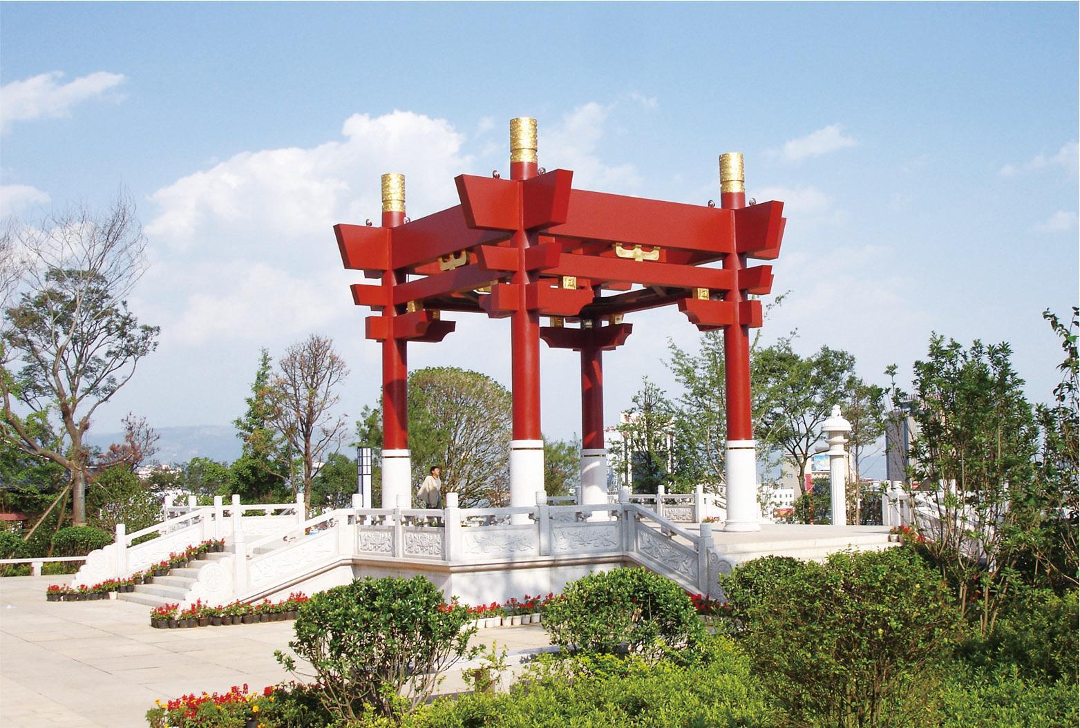 曲靖市(shì)南(nán)城(chéng)門(mén)城(chéng)牆景觀園 曲靖市(shì)南(nán)城(chéng)門(mén)城(chéng)牆景觀園